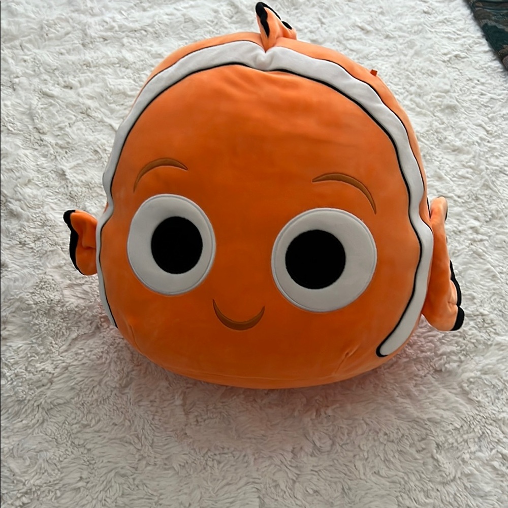 Squishmallows - Disney - Orange Nemo Plush Toy - 14”